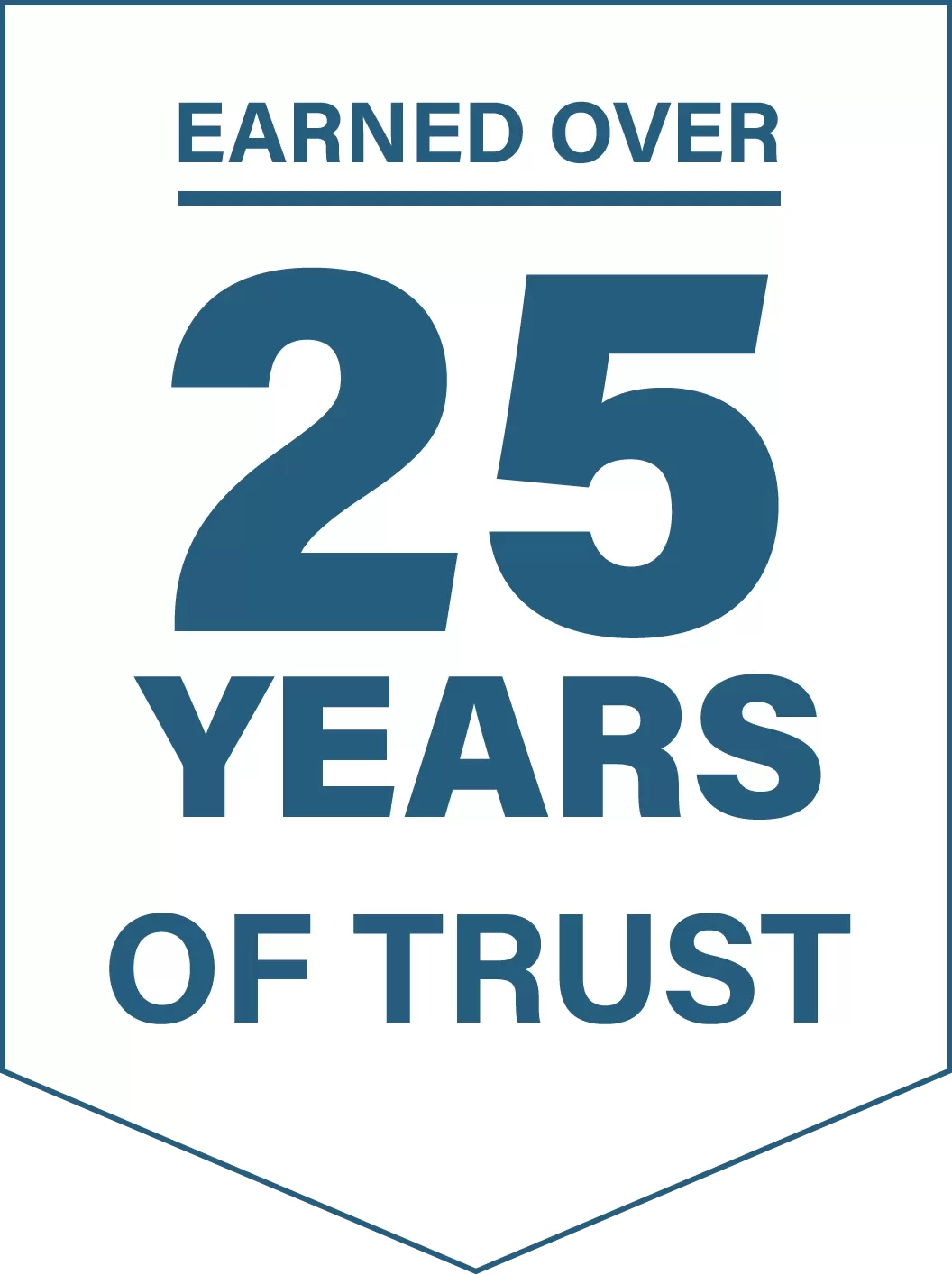 25 years of trust